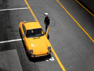 Straat Automobile 1973 Porsche 911S Signal Yellow 9113301160