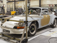 Drive Straat 1973 Porsche 911T 9113103397 Gray - Restoration - Bodywork