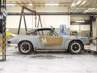 Drive Straat 1973 Porsche 911T 9113103397 Gray - Restoration - Bodywork