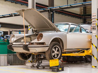 Straat Automobile 1973 Porsche 911T 9113103397 Gray