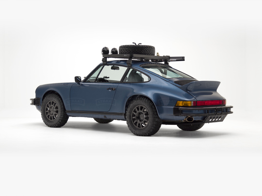 1987 Porsche 911 Carrera Baltic Blue Studio B