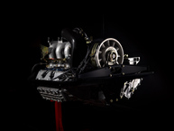 Drive Straat 1987 Porsche 911 Carrera Baltic Blue - Engine