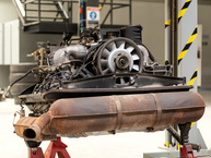 Drive Straat 1987 Porsche 911 Carrera Baltic Blue WP0AB0913JS121704 - Teardown