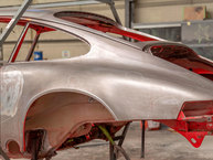 Straat Automobile 1987 Porsache 911 Carrera Baltic Blue WP0AB0913JS121704