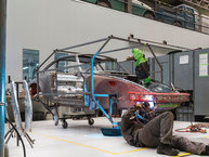 Straat Automobile 1987 Porsche 911 Carrera Baltic Blue WP0AB0913JS121704