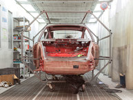 Straat Automobile 1987 Porsche 911 Carrera Baltic Blue WP0AB0913JS121704