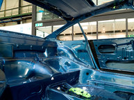 Straat Automobile 1987 Porsche 911 Carrera Baltic Blue WP0AB0913JS121704