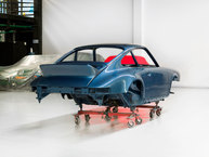 Straat Automobile 1987 Porsche 911 Carrera Baltic Blue WP0AB0913JS121704