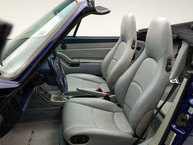 1995 Porsche 993 Cabriolet Iris Blue Pearl WP0CA2995SS340243 Studio